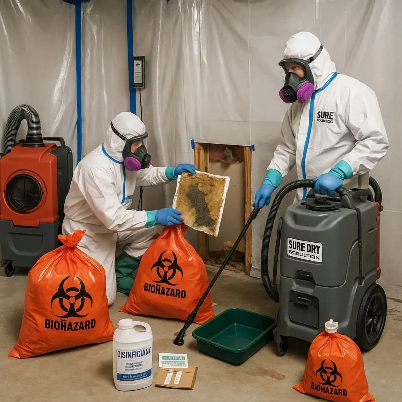 Contaminated Water Handling Protocols process in McEwen, TN