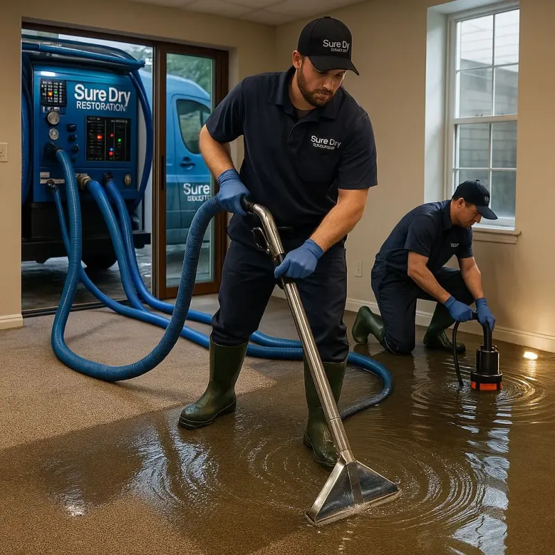 Water Extraction and Removal process in McEwen, TN